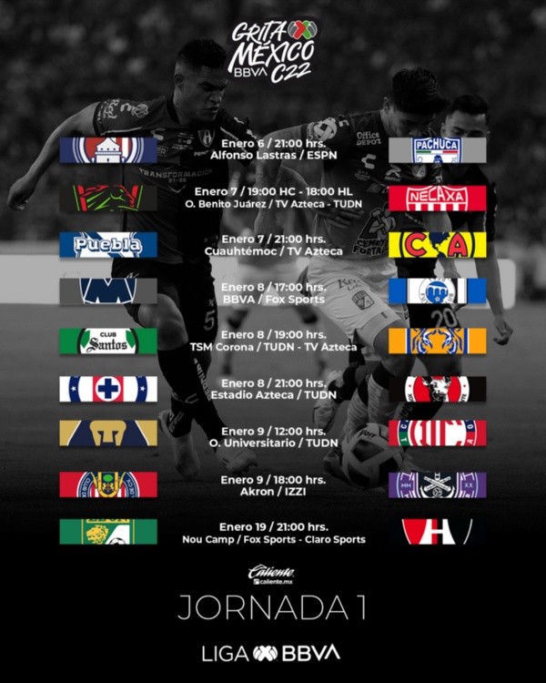 Foto: Twitter oficial de la Liga MX.