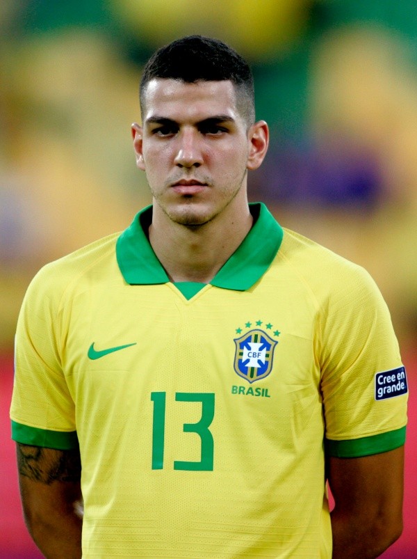 Nino con los colores de la Selección Brasilera (Getty Images)