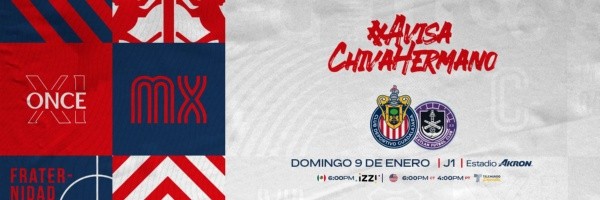 Foto: Twitter oficial de Chivas.