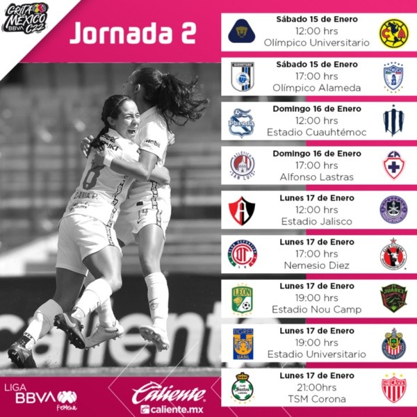 Foto: Twitter oficial de la Liga MX Femenil.