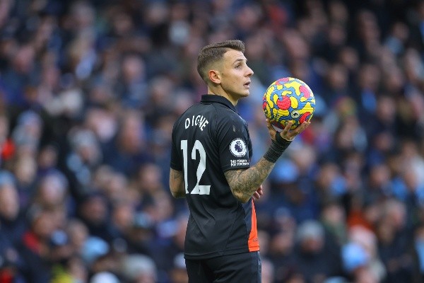 Lucas Digne, cerca de Aston Villa. (Getty)