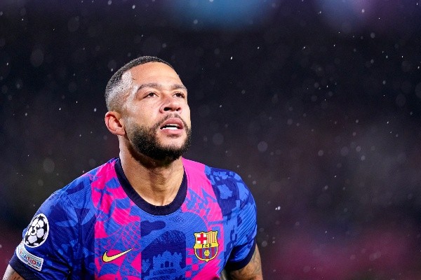 Memphis Depay, el goleador del Barça en el semestre. (Getty)