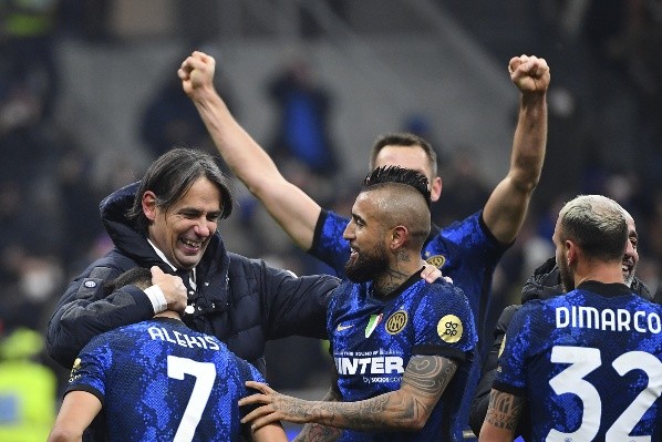 Simone Inzaghi, Alexis Sánchez, Arturo Vidal 