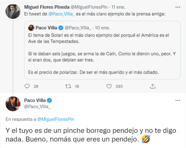 Captura de Twitter @Paco_Villa_