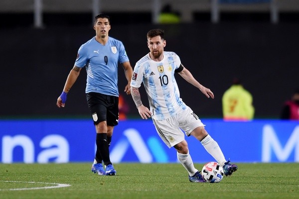 Lionel Messi con la Selección Argentina por Eliminatorias  
   Foto: GettyImages