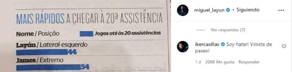 Instagram Miguel Layún