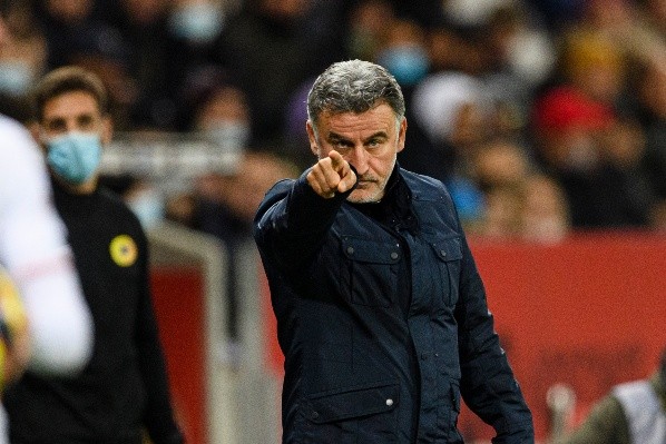 Christophe Galtier, campeón con Lille y salida hacia Niza. (Getty)