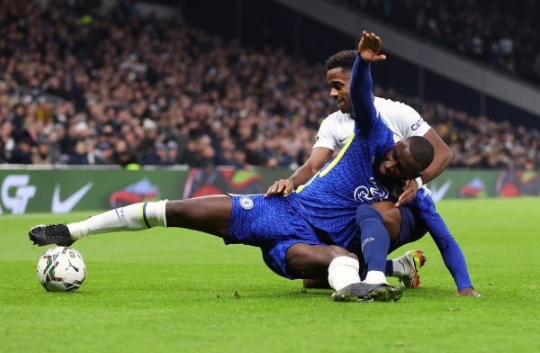 Chelsea y Tottenham jugaron este miércoles 12 de enero por las semifinales de la Copa de Inglaterra. (Foto: Getty Images)