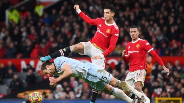 Cristiano Ronaldo, en una jugada peligrosa