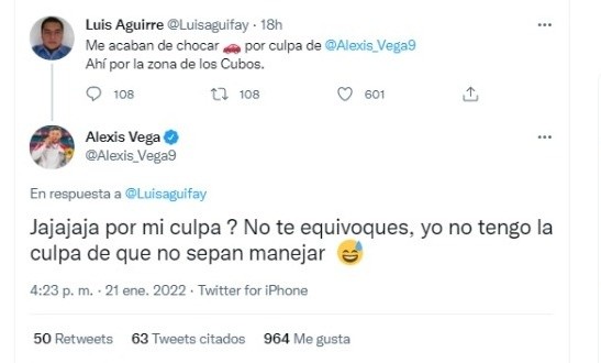 Twitter Luis Aguirre