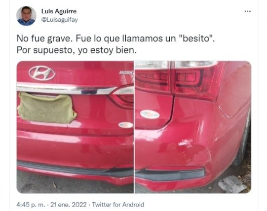 Twitter Luis Aguirre