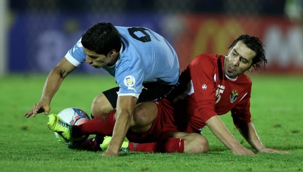 Repechaje entre Uruguay y Jordania en el Estadio Centenario, 2013. (Getty)