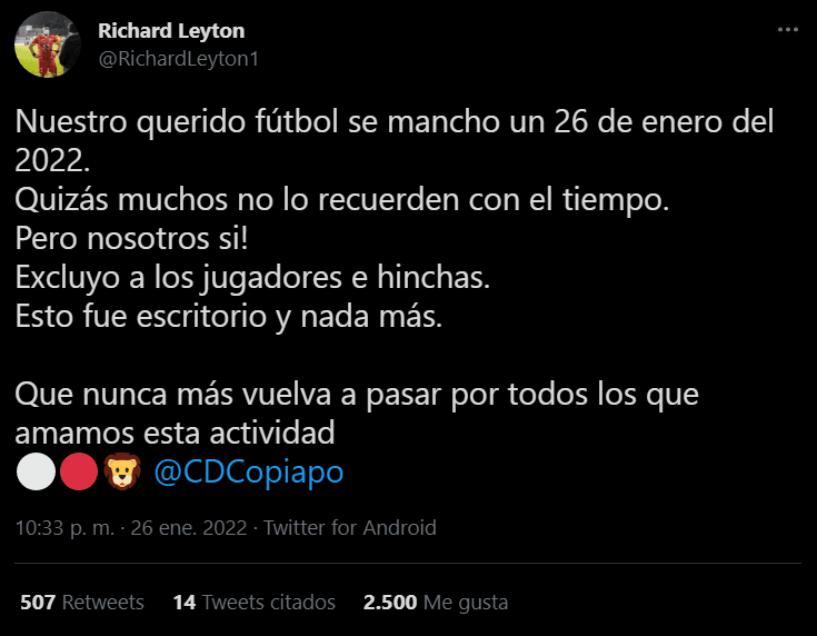 Richard Leyton Twitter