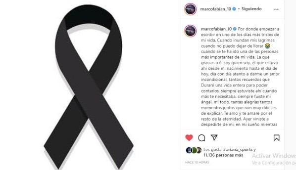 Instagram Marco Fabián