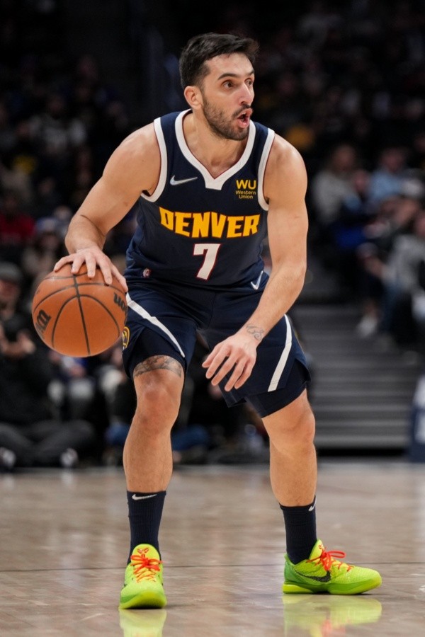 Facundo Campazzo, 28° entre los guardias en votación de NBA All-Star Game (Getty Images)