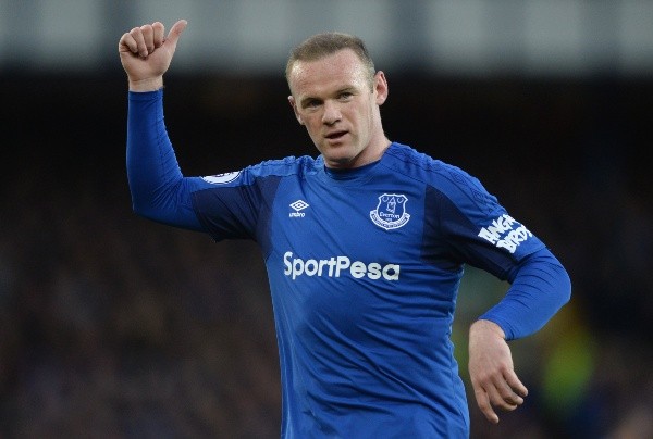 Wayne Rooney como jugador de Everton