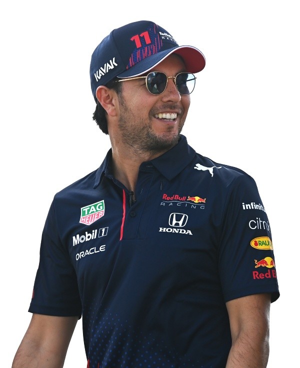 Checo Pérez y sus dos autos de lujo (Getty Images)