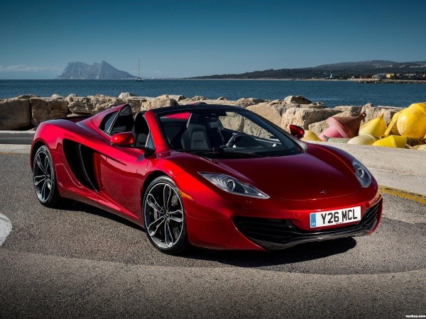 McLaren Spider MP4-12c, como el de Sergio Pérez