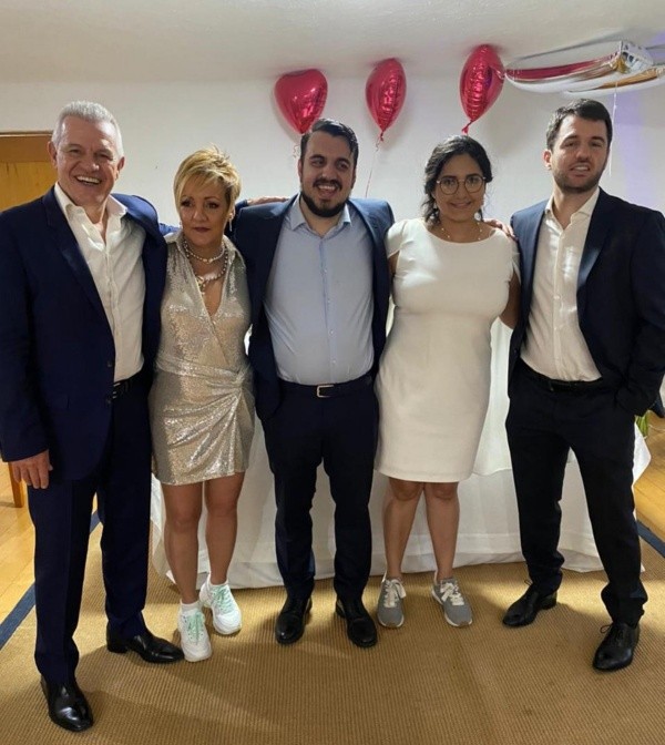 Boda de Mikel Aguirre con Grecia Ponce Facebook