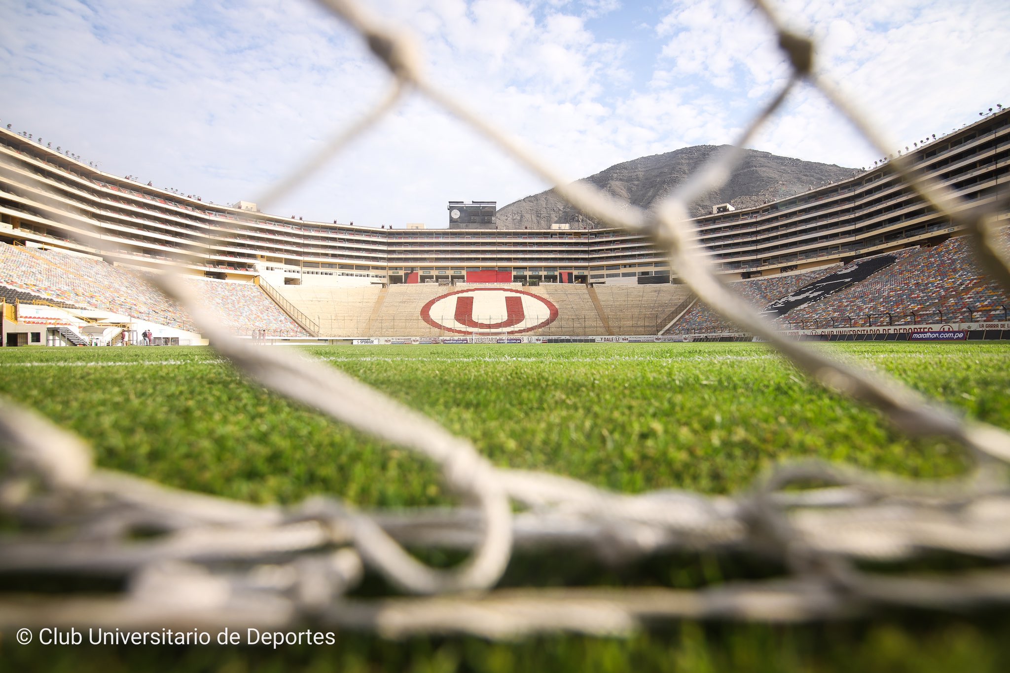 Así luce la casa crema. Foto: Universitario de Deportes (Twitter)