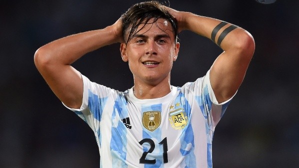 Dybala viene de jugar con la Selección Argentina