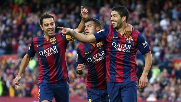 Xavi y Suárez, en la temporada 2014-15