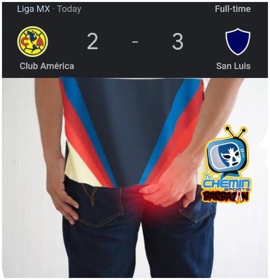 América 2-3 San Luis Memes