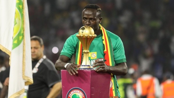 Sadio Mané, campeón de la Copa Africana de Naciones con Senegal