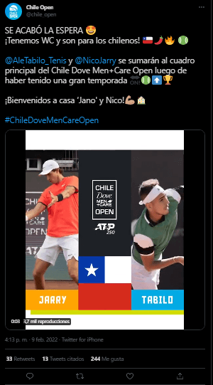 Chile Open Twitter
