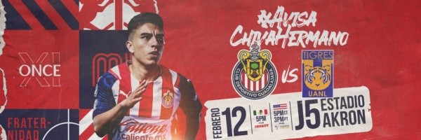 Foto: Twitter oficial de Chivas.