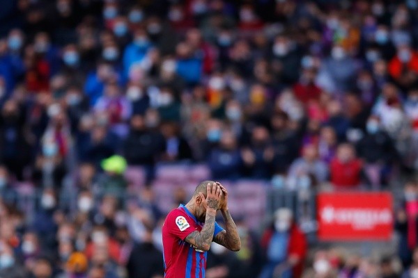 Expulsión de Dani Alves (Getty)