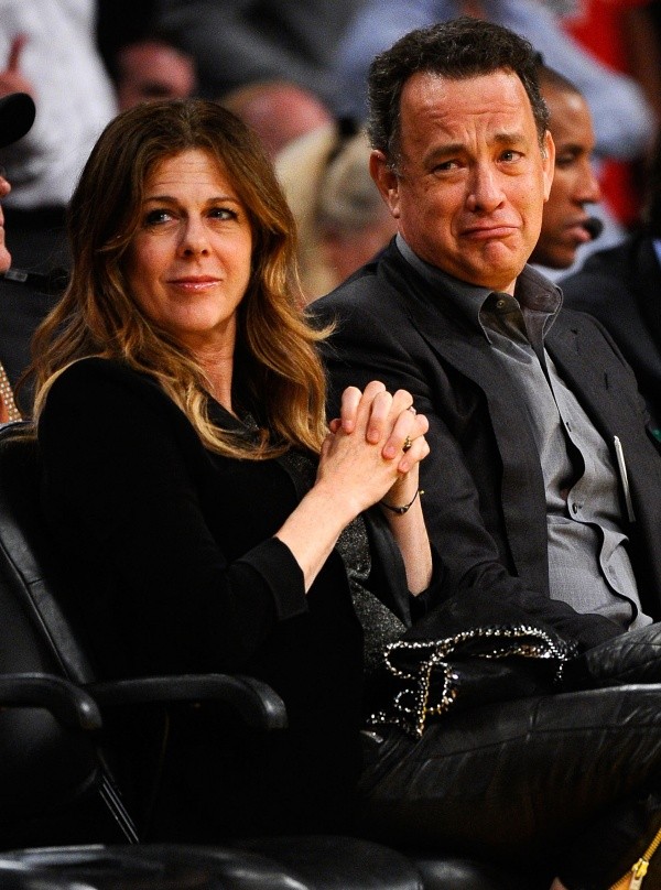 Tom Hanks y Rita Wilson. Fuente: (Getty images)