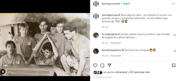 Instagram Daniel Guzmán