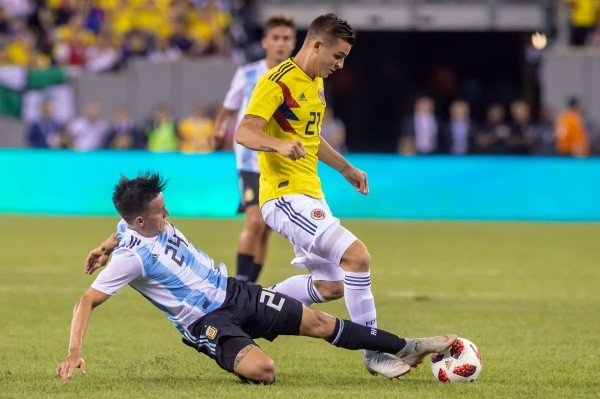 Nicolas Benedetti con la Selección Mayor en 2018 (Getty Images)