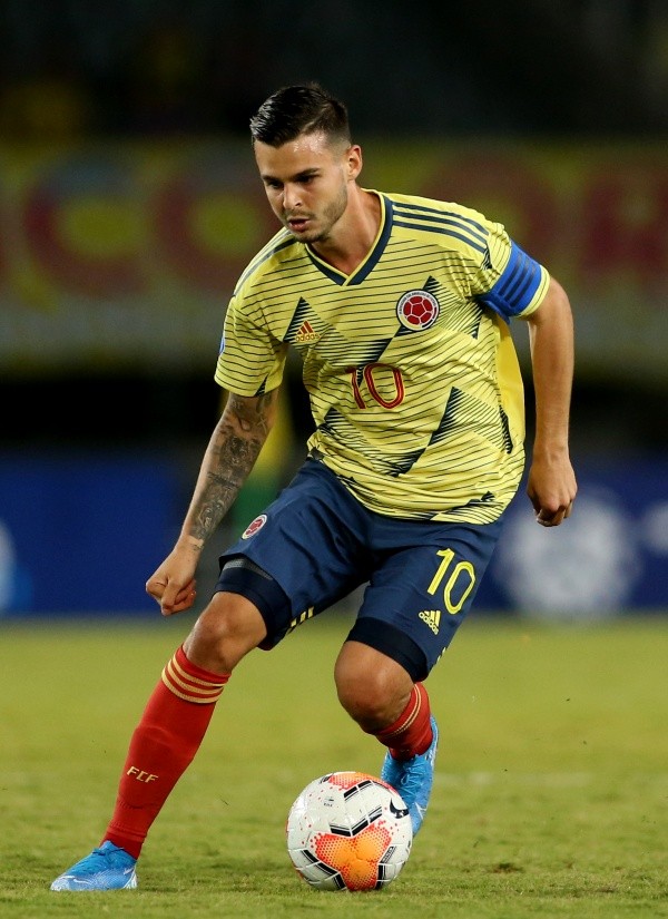 Nicolás Benedetti con la Selección Colombiana Sub-23 (Getty Images)