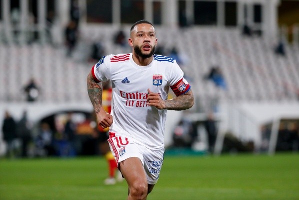 Depay en Lyon (Getty)