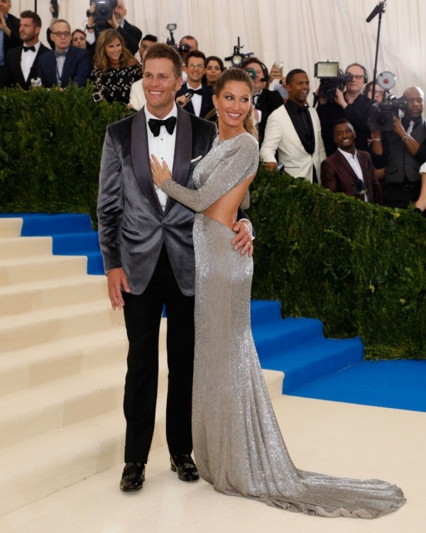 Tom Brady y su esposa, Gisele Bündchen (Getty Images)