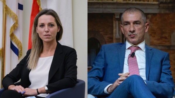 Valentina Vezzali y Andrea Costa, opiniones contrapuestas por Djokovic