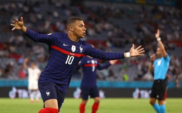 Kylian Mbappé selección de Francia