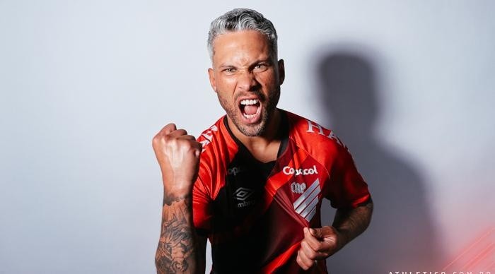 Marlos quer fazer mais gols contra o Palmeiras. Foto: Divulgação/ Athletico Paranaense