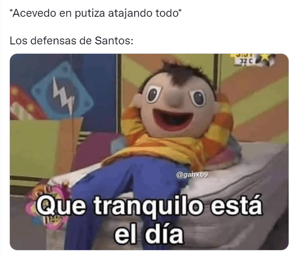 Meme de Twitter: Cruz Azul 1-2 Santos Laguna