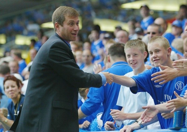 Roman Abramovic en sus primeros años con Chelsea.