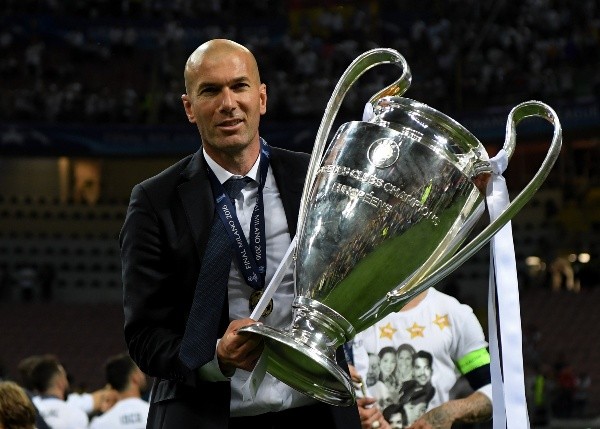 Zidane y la Champions: Getty