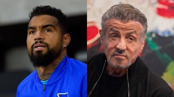 Boateng y Stallone se meten en un proyecto juntos para una serie (Getty Images)