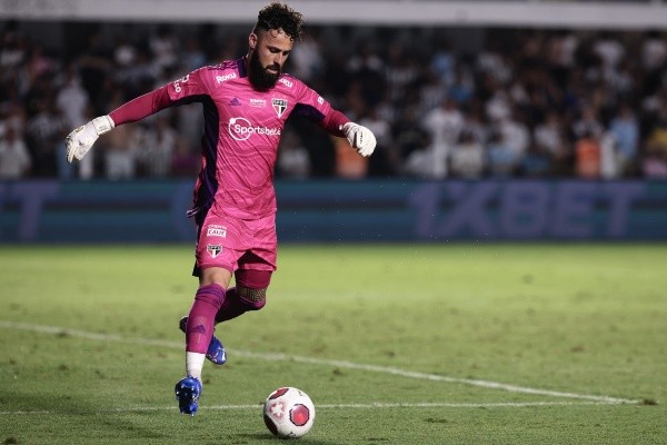 Ettore Chiereguini/AGIF/ Jandrei em campo pelo São Paulo. 