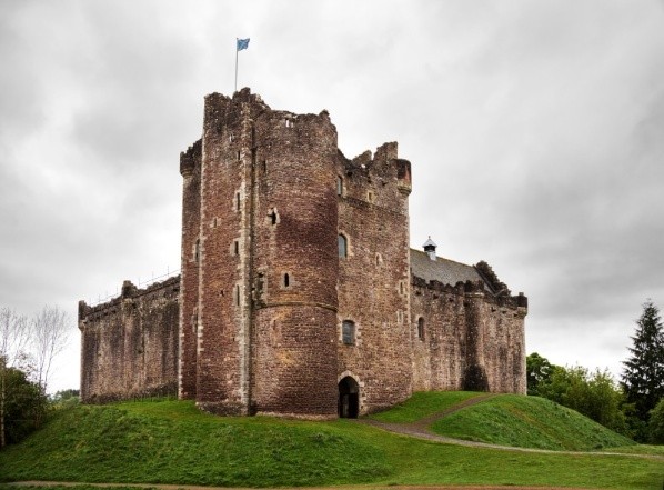 Castillo de Doune. Foto: (@escociaysusmaravillas)