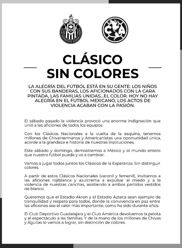 Foto: Twitter oficial de Chivas de Guadalajara.