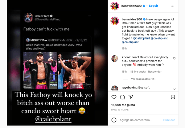 David Benavidez, Boxing