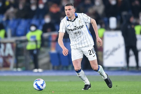 Demiral en acción con Atalanta. Getty.