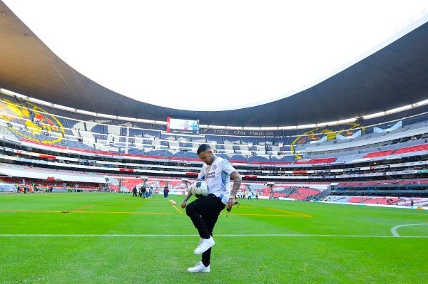 Gera MX en el Estadio Azteca (Cruz Azul)